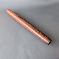 Image 1 of Heavy French Rolling Pin - Figured Walnut 17.25" x 1.75"
