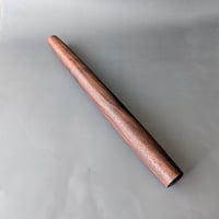 Image 1 of French Rolling Pin - Black Walnut 17.5" x 1.5"