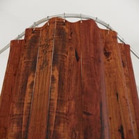 Image 2 of  WOODEN  SHOWER CURTAINS OR BATH MAT. BUY THE SET AND SAVE