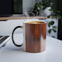 Image 4 of Wooden look Magic Coffee Mug