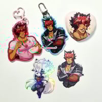 Image 2 of (PRE-ORDER) ZZZ Keychains, Plush Buttons, Prints, and Stickers