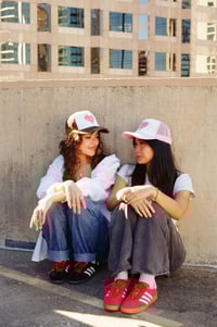 Image 2 of Spread the Love Trucker hats