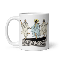 Image 2 of Christ Dancing on the Grave Mug