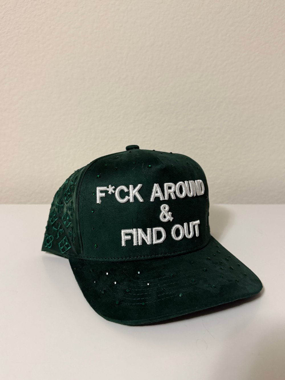 Image of F*ck Around & Find Out Custom Gem Snapback 