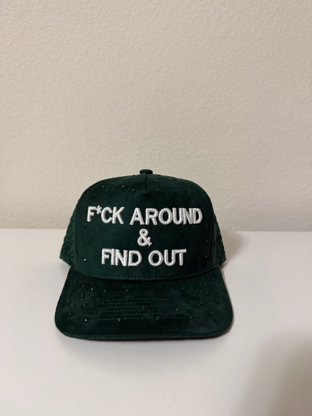 Image of F*ck Around & Find Out Custom Gem Snapback 