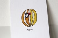 Image 1 of POCKET PRINT -  Melon