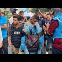 Image 3 of PRESS vest - enamel pin