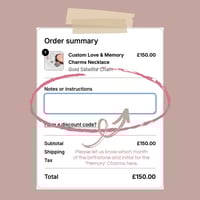 Image 5 of Tailor-made Love & Memory Charms Necklace 