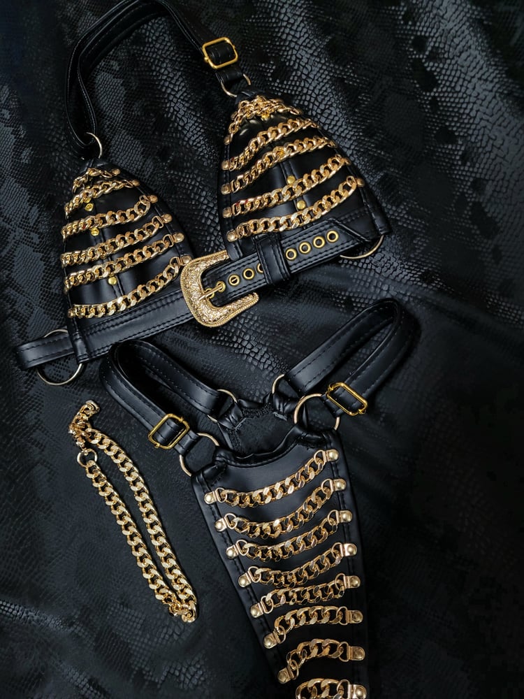 Image of MADE TO ORDER: WESTERN CHAIN TWO PIECE