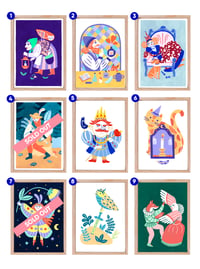 Dessins d'octobre 1 - illustrations originales