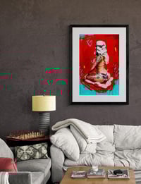 Image 3 of 'THESE AREN'T THE DROIDS WE'RE LOOKING FOR' Lithograph Print