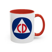Image 1 of  American Civil Defense Vintage coffee mug