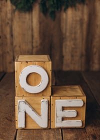 Image 2 of Wooden ONE Blosks