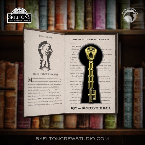 Image of Skelton's Keys to the Classics: Key to Sherlock Holmes's Hound of the Baskervilles!