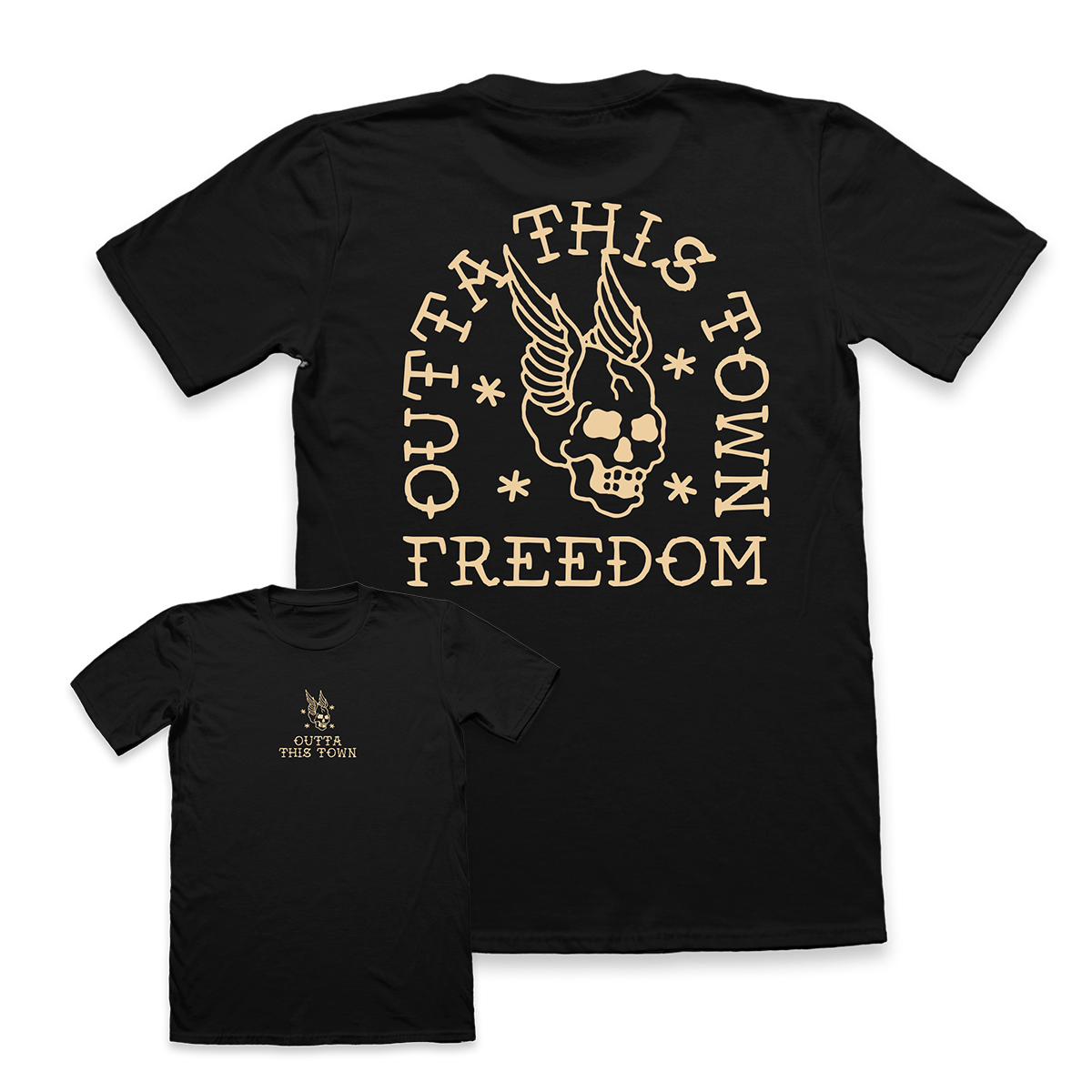 Image of Freedom T-Shirt | Black 💀