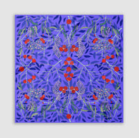 Pañuelo Kiss From a Rose Azul