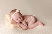 Image 6 of Paige thick knit beanbag backdrop