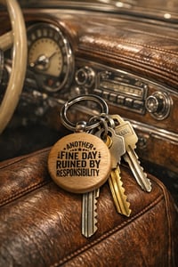 "Another Fine Day Ruined by Responsibility" 