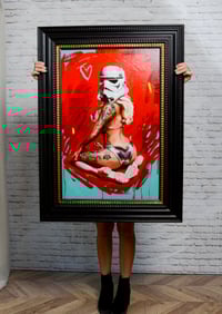 Image 5 of 'THESE AREN'T THE DROIDS WE'RE LOOKING FOR' Original Oil Painting