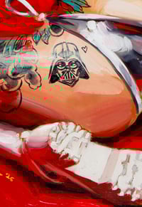 Image 6 of 'THESE AREN'T THE DROIDS WE'RE LOOKING FOR' Original Oil Painting