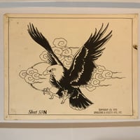 Image 1 of 1976 Don Nolan Spaulding & Roger’s production flash Eagle 11x14