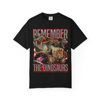 Image 1 of Remember the Dinosaurs T-Shirt | Vintage Dinosaur Graphic Tee