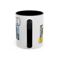 Image 3 of Mug, Retro Vintage Nurse Coffee Cup, Lichtenstein Style, RN Gift, Medical Office Decor, Veins Print 