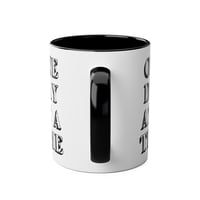 Image 5 of One day at a time coffee mug office gift 