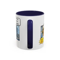 Image 6 of Mug, Retro Vintage Nurse Coffee Cup, Lichtenstein Style, RN Gift, Medical Office Decor, Veins Print 