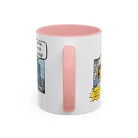 Image 9 of Mug, Retro Vintage Nurse Coffee Cup, Lichtenstein Style, RN Gift, Medical Office Decor, Veins Print 