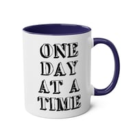 Image 18 of One day at a time coffee mug office gift 