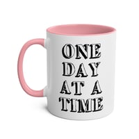 Image 19 of One day at a time coffee mug office gift 