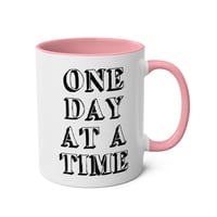 Image 21 of One day at a time coffee mug office gift 