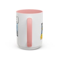 Image 21 of Mug, Retro Vintage Nurse Coffee Cup, Lichtenstein Style, RN Gift, Medical Office Decor, Veins Print 