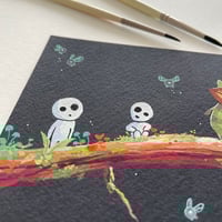 Image 3 of Forest Spirits, original artwork