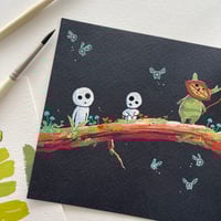 Image 4 of Forest Spirits, original artwork