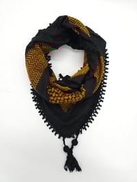 Image 1 of Mustard Keffiyeh (Made in Jordan) 