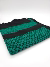 Image 2 of Emerald Green Keffiyeh (Made in Jordan) 
