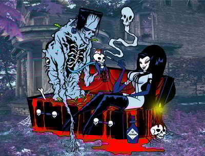 Image of NEW! Afternoon Delights ! - signed print 