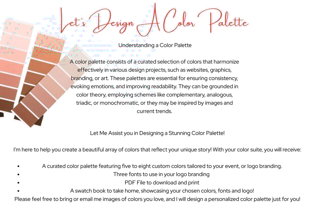 Image of Let's Design a Color Palette Logo Branding 