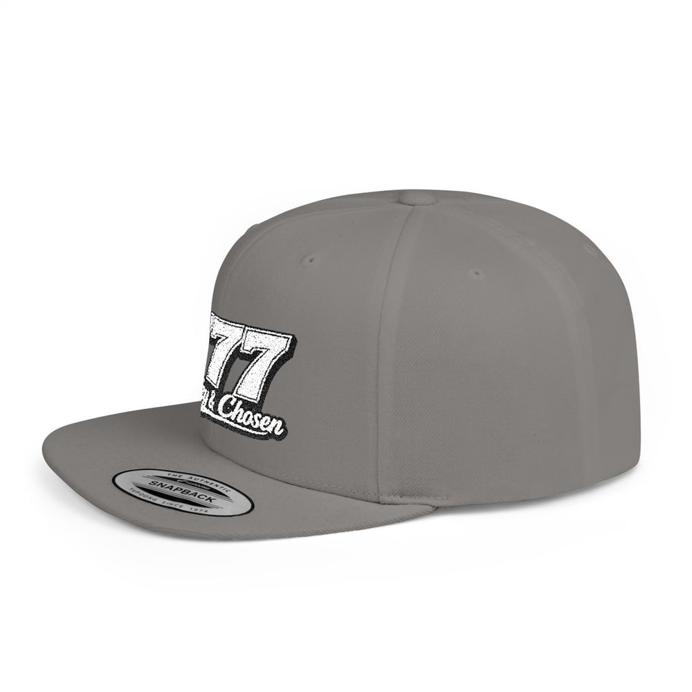 Image of 777 Lucky & Chosen Flat Bill Snapback Hat