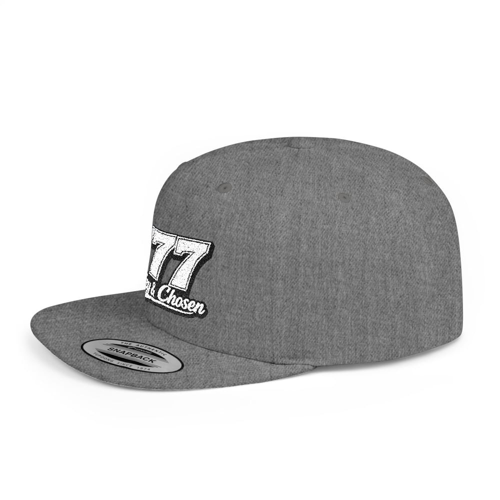 Image of 777 Lucky & Chosen Flat Bill Snapback Hat