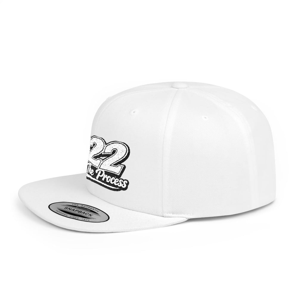 Image of Snapback Hat — "222 Trust The Process" Flat Bill Cap