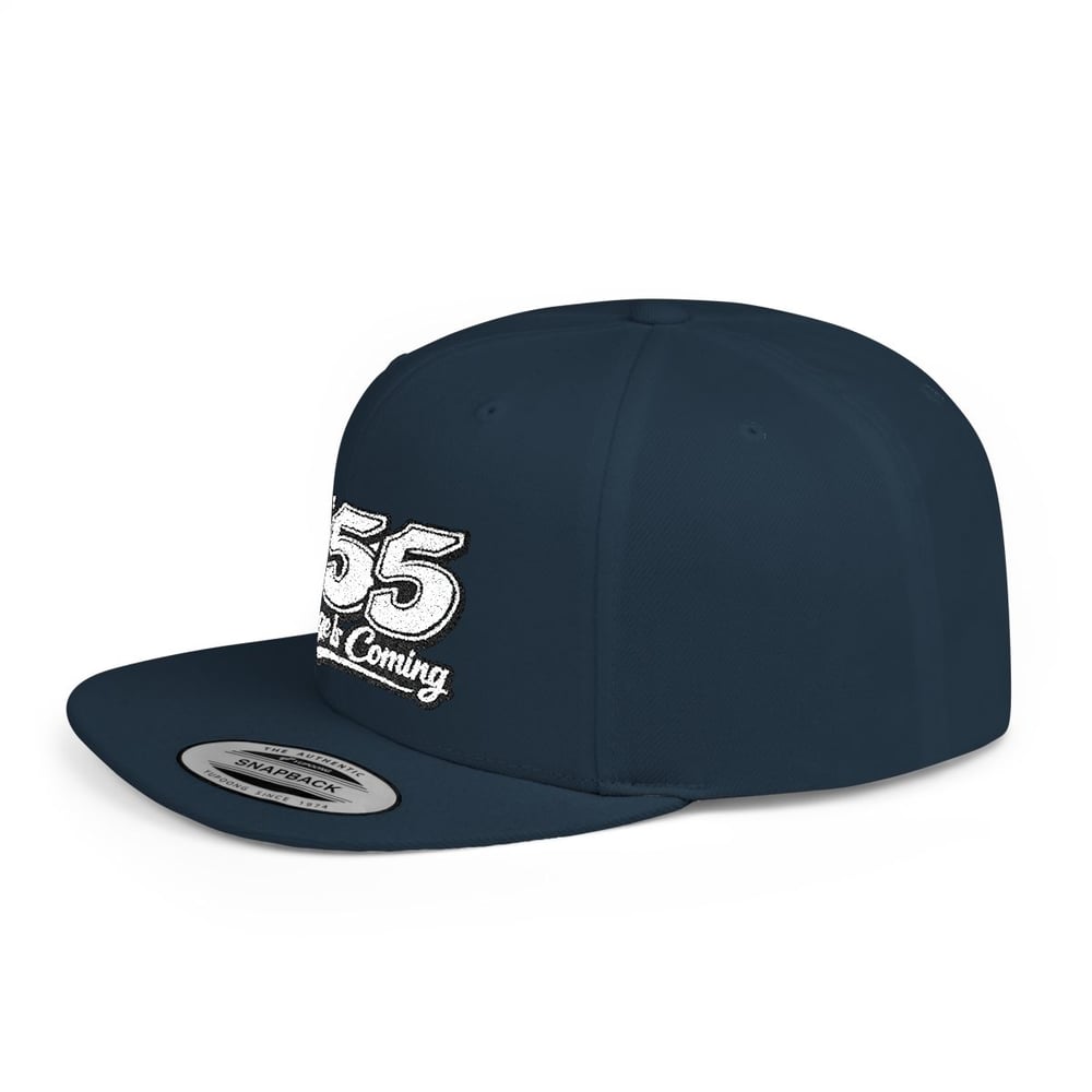 Image of Snapback Hat — '555 Change Is Coming' Flat Bill Cap