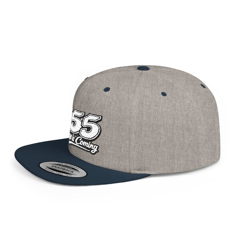 Image of Snapback Hat — '555 Change Is Coming' Flat Bill Cap