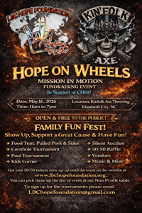 May 16 Event KinFolk Axe