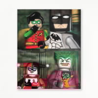 Image 2 of Lego Batman Painting