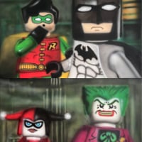 Image 1 of Lego Batman Painting