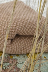 Image 3 of brushed alpaca and silk throw