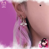 Image 2 of Draculaura earrings